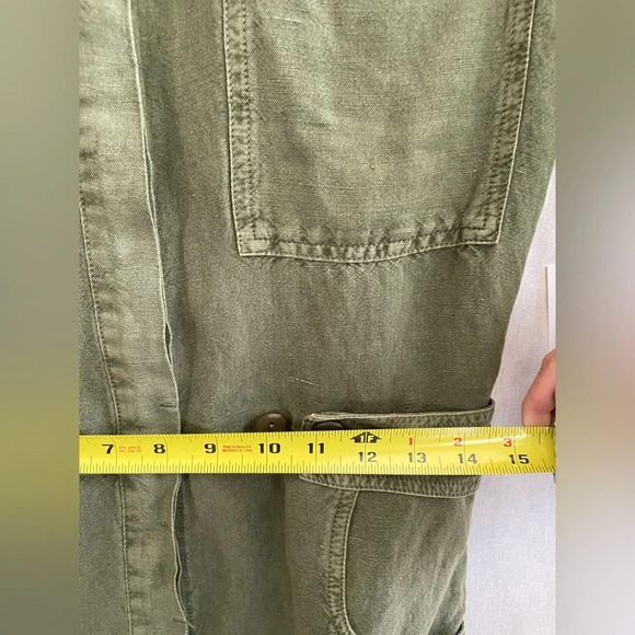 NWT YOUNG FABULOUS & BROKE YFB Linen  Blend Lake Side Romper Sz Xs - Picture 14 of 16